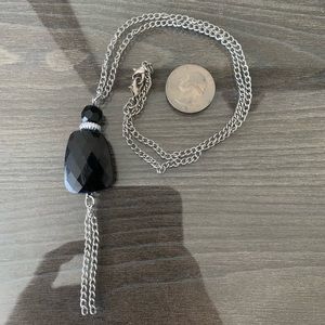 Cute black fashion necklace